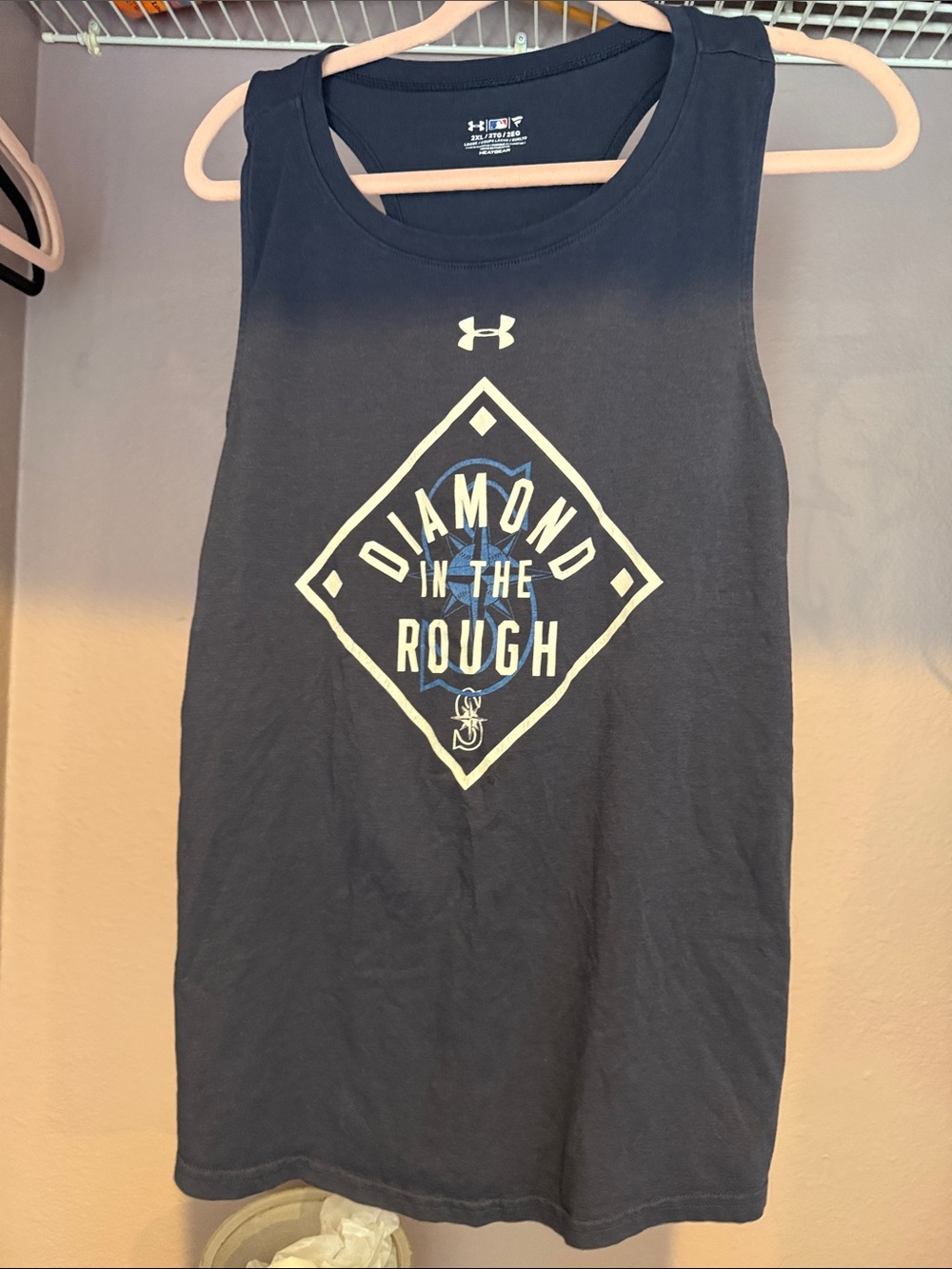 Under Armour Navy Blue Mariners Sleeveless Tank